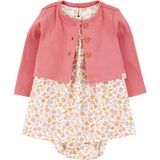Kız Bebek Pembe Elbise Set - Yenidoğan