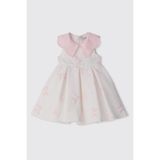 Kız Bebek Pembe Parti Elbisesi 0-6 Ay (56-62 cm)