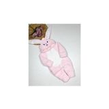 Kız Bebek Pembe Peluşlu Welsoft Tavşan Tulum - 18 - 24 Ay