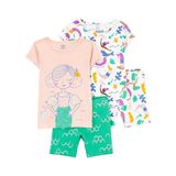 Kız Bebek Pijama Set 4'lü Paket