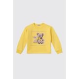 Kız Bebek Sarı Sweatshirt 7 Yaş (122 cm)