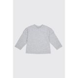 Kız Bebek Uzun Kollu Gri-Melanj Tişört 12-18 AY (80-86 cm)