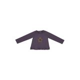 Kız Bebek Uzun Kollu Mor Tişört 6-12 Ay (68-74 cm)