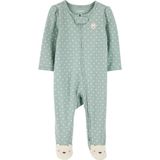 Kız Bebek Yeşil Uyku Tulumu - Prematüre