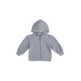Kız Bebek Yumuşak Dokulu Fermuarlı Mavi Sweatshirt 2 Yaş (92 cm)