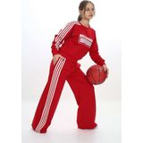 Kız Çocuk %100 Pamuk Oversize Eşofman Takımı-Rahat ve Konforlu Alt Üst Spor Giyim SETI-AÜT-0025 - 7 - 8 Yaş - Kırmızı