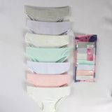 Kız Çocuk 7'Li Modal Slip Külot Elm-S-44