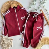 Kız Çocuk Alt Üst Takım - Kırmızı - 5 – 6 Yaş