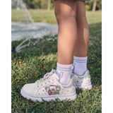 Kız Çocuk Bağcık Detaylı Labubu Deseneli Ortapedik Günlük Sneaker Spor Ayakkabı - Çok Renkli