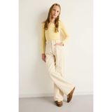 Kız Çocuk Baggy Fit Twill Pantolon