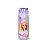 Kız Çocuk Barbie Matara Lila Renk 500 ml 1 Adet Lisanslı Barbi Suluk Okul Matarası Öğrenci Suluğu