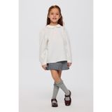 Kız Çocuk Bebe Yakalı Ekru Bluz 6 Yaş (116 cm)