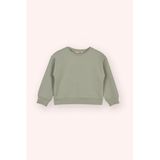Kız Çocuk Bisiklet Yaka Haki Sweatshirt 7 Yaş (122 cm)