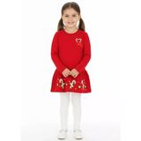 Kız Çocuk Bluz Baskılı 2 İplik Şardonlu