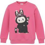Kız Çocuk Bluz Baskılı - Pembe - 5 Yaş