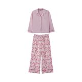 Kız Çocuk Bol Paça Pembe Pijama Takımı 5 Yaş (110 cm)