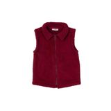 Kız Çocuk Bordo Peluş Yelek 4 Yaş (104 cm)