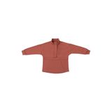 Kız Çocuk Cep Detaylı Nar Sweatshirt 7 Yaş (122 cm)