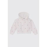 Kız Çocuk Çiçek Baskılı Beyaz Sweatshirt 12 Yaş (152 cm)