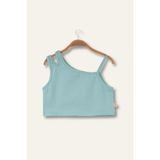 Kız Çocuk Crop Atlet - Mint - 5 - 6 Yaş
