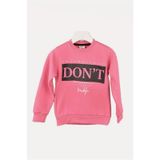 Kız Çocuk Desenli Sweatshirt