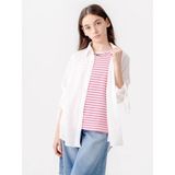 Kız Çocuk Düşük Kollu Gömlek T-Shirt Ikili Takım 1810 - Pembe - 8 Yaş