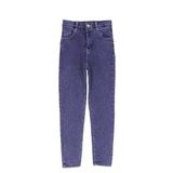 Kız Çocuk Ekstra Likralı-Esnek Belli Jean Pantolon 6-14 Yaş 12486 MODANINO (Mavi)