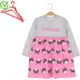 Kız Çocuk Elbise Cute Girl - Açık Pembe - 4 Yaş