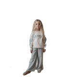 Kız Çocuk Enjoy Fiyonk Detay Sweatshirtli Kışlık Takım, Yeşil, 7-8 yaş