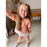 Kiz Çocuk Eşofman Takımı. Stitch Baskılı 2li Kız Çocuk Takımı. - 6 - 7 Yaş - Pembe