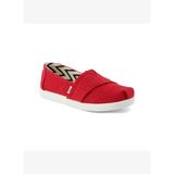 Kız Çocuk Espadril / Keten 10022087 Toms HRTG CVS YT ACLASS ESPADRILLE Red 30-36