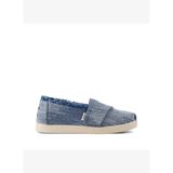 Kız Çocuk Espadril / Keten 10022091 Toms Alpargata Classic Dark SkyTtextured Denim With Fray