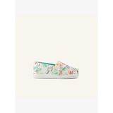 Kız Çocuk Espadril / Keten 10022107 Toms Alpargata Classic Sketchbook Print Marshmallow White