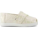 Kız Çocuk Espadril / Keten 10022124 10022109 Toms Alpargata Classic Iridescent Leopard - 001-Beyaz