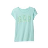 Kız Çocuk Gap Logo T-Shirt Su Yeşili