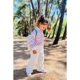 Kız Çocuk Jakar Kumaş Uzun Kollu Ceket - Pembe - 7 - 8 Yaş