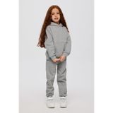 Kız Çocuk Kapüşonlu Gri Sweatshirt 6 Yaş (116 cm)