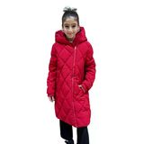Kız Çocuk Kapüşonlu Kaban 51329