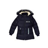 Kız Çocuk Kapüşonlu Kaban BGL-ST03449 LACİVERT 6 YAŞ