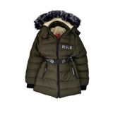 Kiz Cocuk Kapusonlu Kaban Bgl-St03449