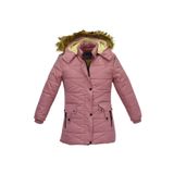 Kız Çocuk Kapüşonlu Mont BS-2015 PUDRA 14 YAŞ