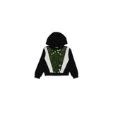 Kız Çocuk Kapüşonlu Sweatshirt Siyah 6-7 Yaş