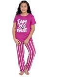 Kız Çocuk Kısa Kol Fuşya Pijama Takım C4T2N0O-046 FUŞYA 7-8 YAŞ