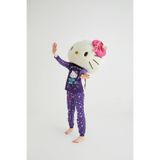 Kız Çocuk Kız Uzun Kol 100% Pamuklu Pijama Takımı
