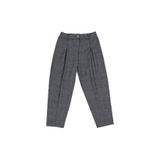 Kız Çocuk Lacivert Ekose Pantolon 7 Yaş (122 cm)