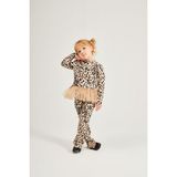 Kız Çocuk Leopar Desenli 2’li Takım – Tütü Detaylı Üst & Pantolon - 2 - 3 Yaş