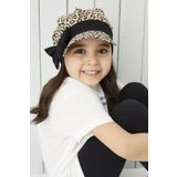 Kiz Cocuk Leopar Vizyerli 4 Mevsim Sapka Bere -Yumusak Dogal Penye New Desıgn