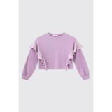 Kız Çocuk Lila Sweatshirt 12 Yaş (152 cm)