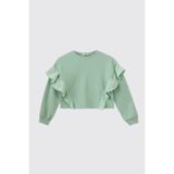 Kız Çocuk Mint Sweatshirt 10 Yaş (140 cm)