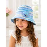 Kız Çocuk Mint Yeşili Bucket Şapka